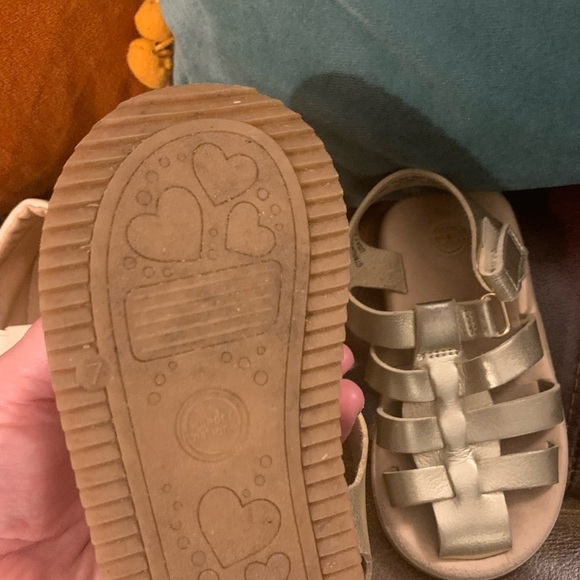 Beige Sandals with Buckle Straps - Picture 2 of 6